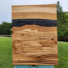 Olive wood and black epoxy charcuterie/ cutting board - Image 5